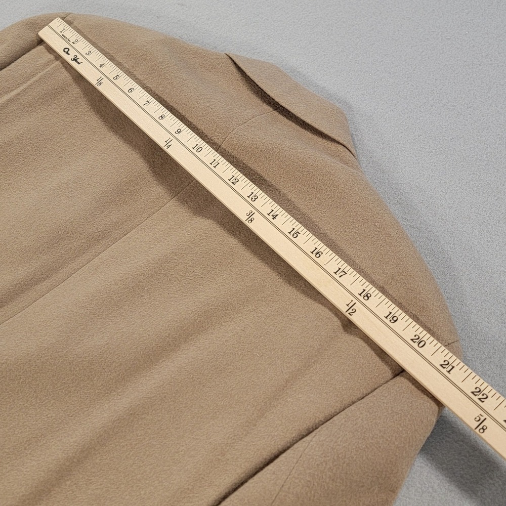 Lauren Ralph Lauren Blazer Wool Silk Cashmere Sport Coat Tan Classic Men's 50L - Picture 8 of 10